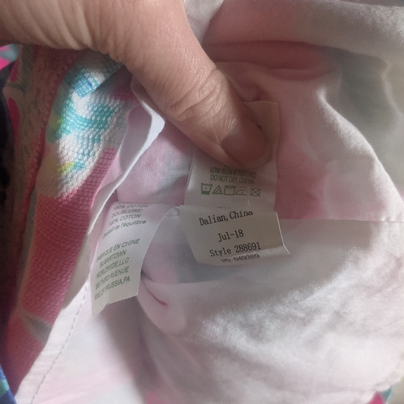 LILLY PULITZER Lobsters In Love Mila Shift summer Dress USA 6 UK 10 - Picture 4 of 11